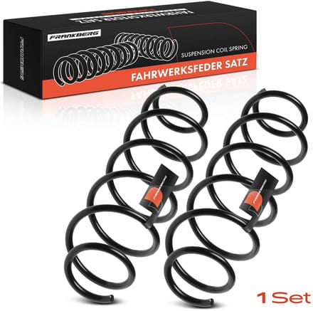 Frankberg 2x Verenfeder Vooras voor Fiat Stilo