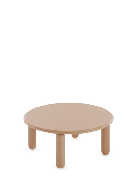 Kartell Bijzettafel Undique Mas 85 x 91 cm - roze