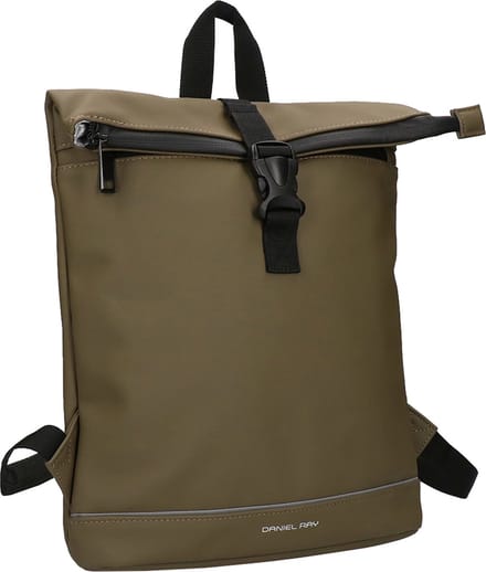 Daniel Ray Jefferson Rolltop Rugzak Waterproof - Olijfgroen