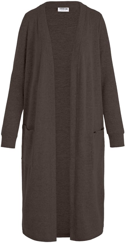 Noisy May City Cardigan Bruin S Vrouw