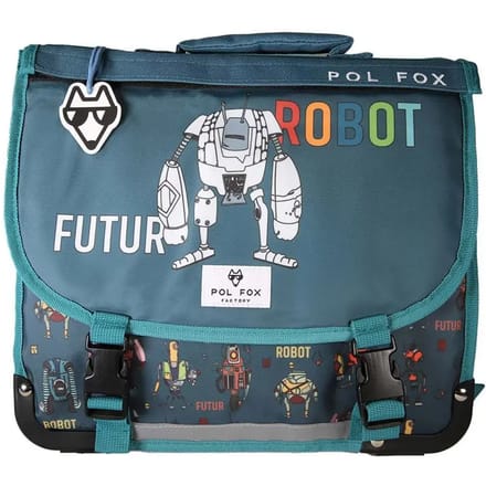 Schooltas Pol Fox CARTABLE 38 CM ROBOT
