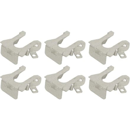 12 stuks Koplamp Vasthoudclips E9DZ 13N129A Koplampbehuizing Component Draaipunt Vasthoudclip voor Bronco 1992 tot 1996 white