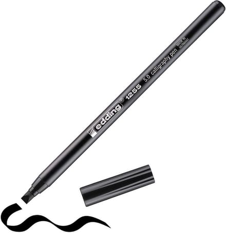 Kalligrafiepen - Schrijftool - Mooi schrijven - Speciale punt - 0.5mm - Zwart