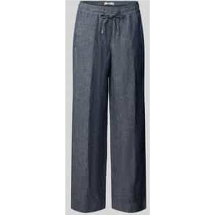 Brax Dames Broek  Style FARINA INDIGO MOOD, blauw, maat 40