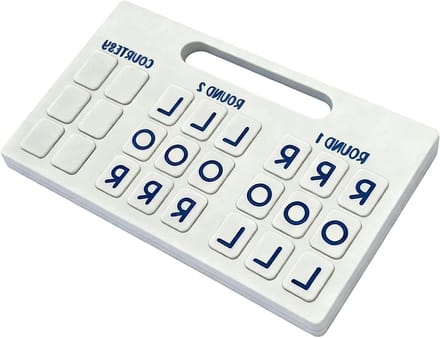 Mahjong Spel - Strategisch Spel - Solo Training - Compact Draagbaar - 24 Vakjes - Wit