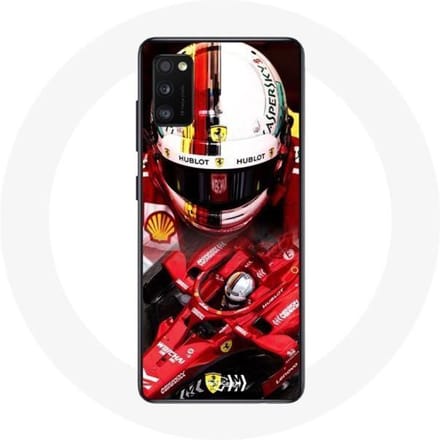 Coque - MANIACASE - Samsung Galaxy S20 - Formule 1 - Sebastian Vettel - Rouge rouge