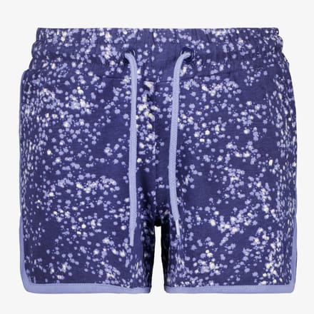 Osaga meisjes sweatshort met print blauw - Maat 164