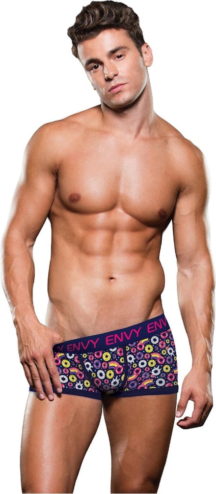 Envy Boxershorts -M/L- Unicorn & Donuts Trunk Multicolours