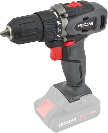 Hoozar CD45BL-0 - Accuschroefboormachine - 18V - 45Nm - Brushless Motor - LED Verlichting