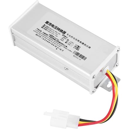 DC 36V72V naar 12V 15A 180W converteradapter voor elektrische scooteraccu white