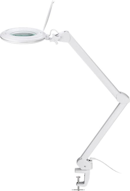 Goobay LED loeplamp | 800 lm (dimbaar) | 10W | bureauklem | wit