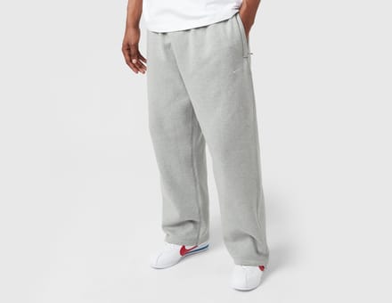 Nike Solo Swoosh Open Hem Fleece Joggingbroek
