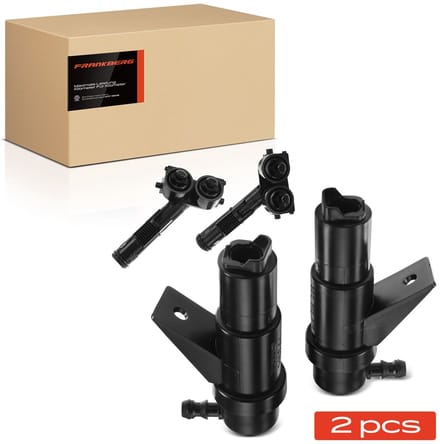 Frankberg 2x Sproeier Koplampreiniging Voor voor VW Passat 3B