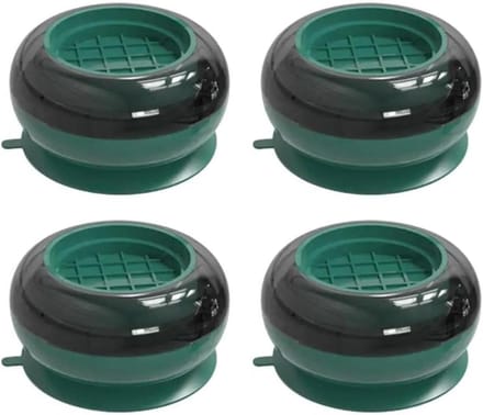 Wasmachine Dempers - Steunvoeten - Apparaat Stabiliseren - Antislip Ontwerp - 4 Stuks - Groen