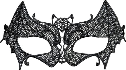 WIDMANN - Vleermuis halfmasker voor vrouwen