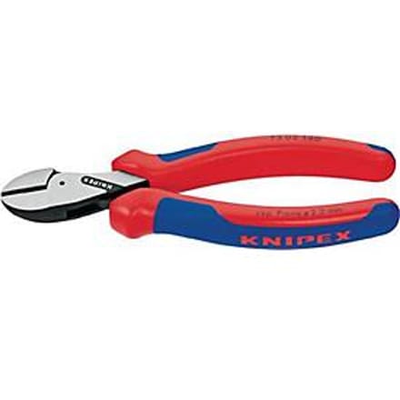 Compacte zijkniptang X-Cut® L.160 mm, kop met gepolijste afwerking, meerdelige hoes