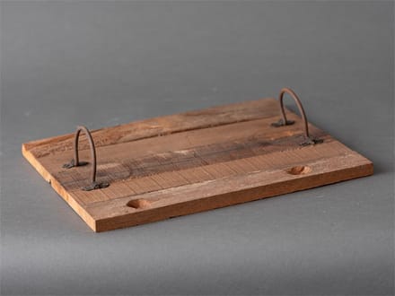 Tray boomstam robuust 30x30x2 cm