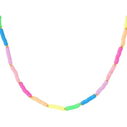 schelpen regenboog ketting Neon