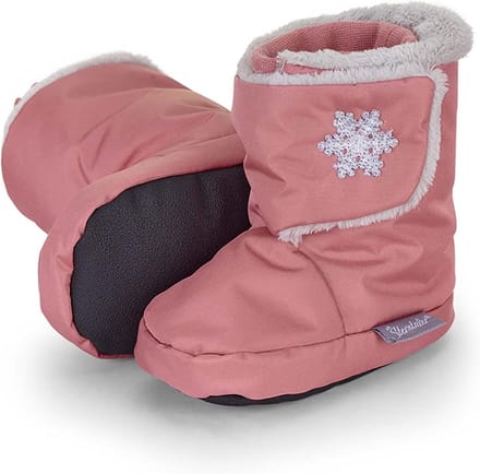 Zachte Babyschoenen met Warme Voering en Elastische Zool