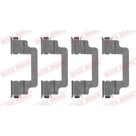 Toebehorenset, schijfremblok QUICK BRAKE 109-1779