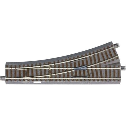 H0 Roco GeoLine (met ballastbed) 61140 Wissel, Links 200 mm 1 stuk(s)