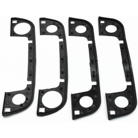4 Stuks Deurklink Pakking Rubberen Afdichtingen Trim Voor Bmw 3 5 7 Serie E36 E34 E32 Z3 black