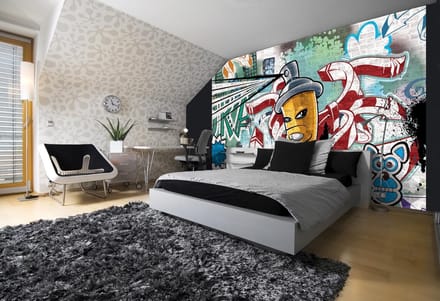Graffiti Street Art Photo Wallcovering