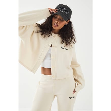 Dames DSGN Studio Doorknoop Sweatshirt | Creme | Maat: Medium
