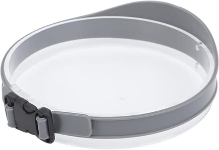 Haarknippen Sjabloon - Kapsel Gids - Doe-het-zelf Kapsels - Gebogen Siliconen Ontwerp - 63 cm - Grijs