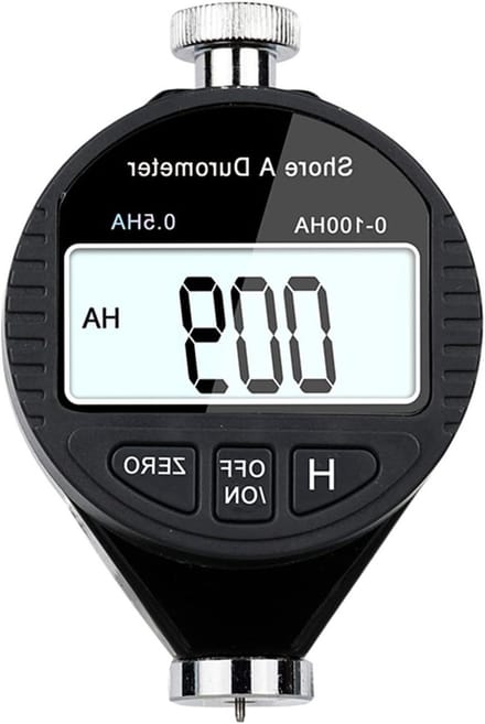 Maizoon LCD Display 0-100HA Digital Durometer,Shore A Hardness Tester,Tire Plastic Rubber Leather Test Tool,NE10A