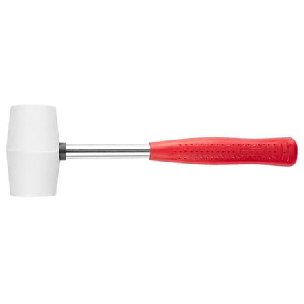 Grupa Topex - Rubberen Hamer - 40 mm - 225 g - Witte Rubberen Kop