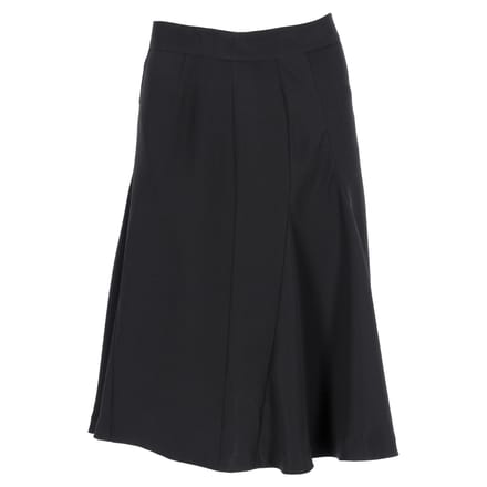 Givenchy midi-rok met panelen in zwart acetaat