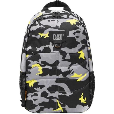 Caterpillar Benson Camo 22L Rugzak (Zwart/Grijs)