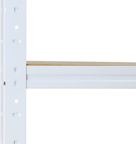 Shelfplaza HOME metalen stellingkast - 180x40x50 cm - wit - 7 planken