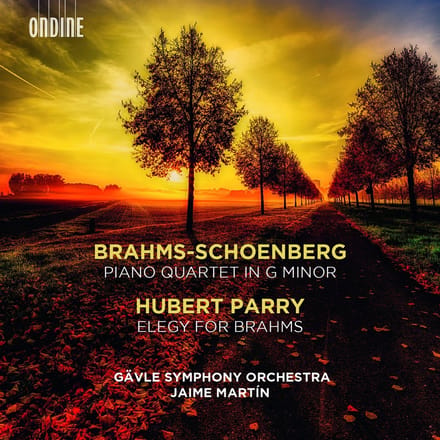 Gävle Symfoniorkester, Jaime Martin - Piano Quartet In G Minor | Elegy For Brahms (CD)