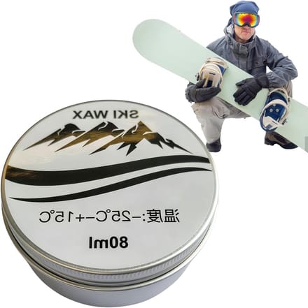 Glijpasta Ski - Wax Smeermiddel - Wintersport Prestaties - Wrijvingsvermindering - 80 ml - Wit