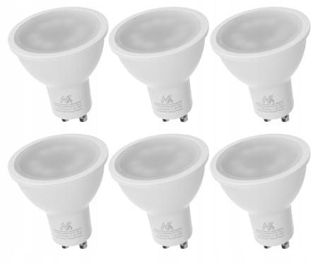 Maclean - 6 stuks LED-lamp Lichtbron - gloeilamp - 7W 490lm 3000K - Warm wit