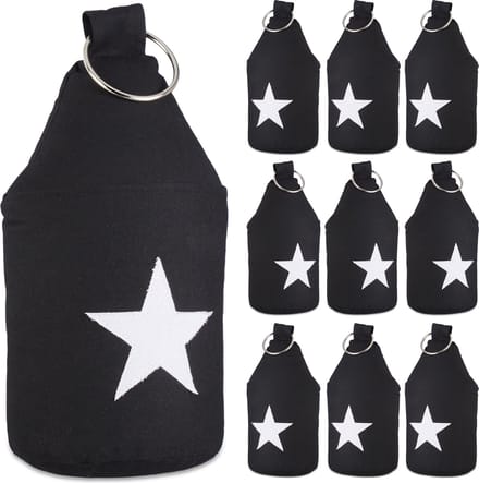 10 x deurstopper ster decoratief - deurvastzetter - deurstop met handvat hoog