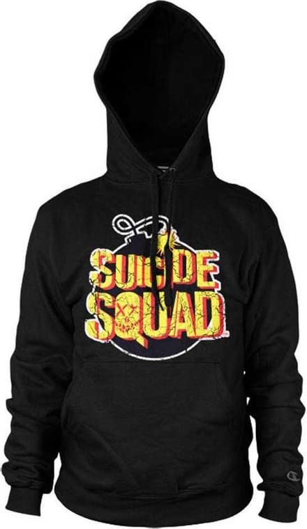 DC Comics Suicide Squad Hoodie/trui -M- Bomb Logo Zwart