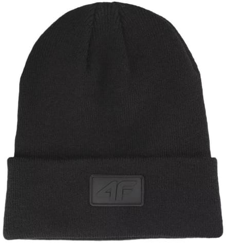 Unisex Winter Beanie 4F U433 Zwart - Universele Maat