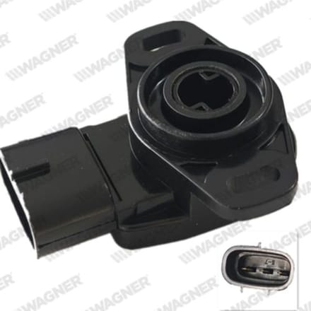 Sensor, smoorkleppenverstelling WAGNER THR00010