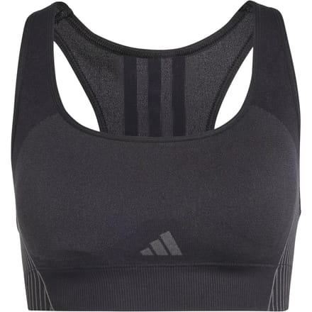 adidas Performance Aeroknit Light-Support Beha - Dames - Zwart- XL