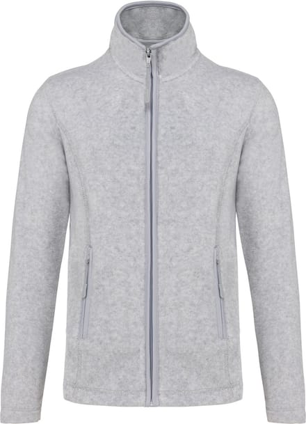Kariban Microfleece met rits dames K907 - Ash Heather - M
