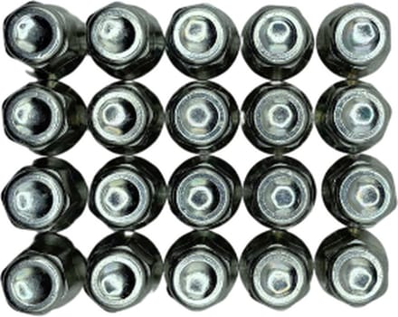 Dragonslock Moeren - Moeren Set Chrysler Neon - Verzinkt - 20 st.- M12x1,5 - Draadlengte 27mm - Hex 18