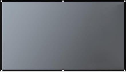 Projectiescherm - Filmdoek - Thuisbioscoop - Kreukbestendig 4K - 60-130 inch - Wit
