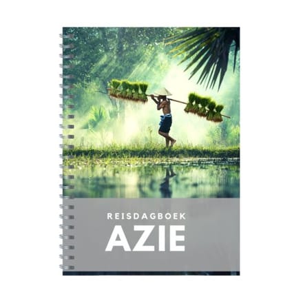 Reisdagboek Azië - Schrijf je eigen dagboek