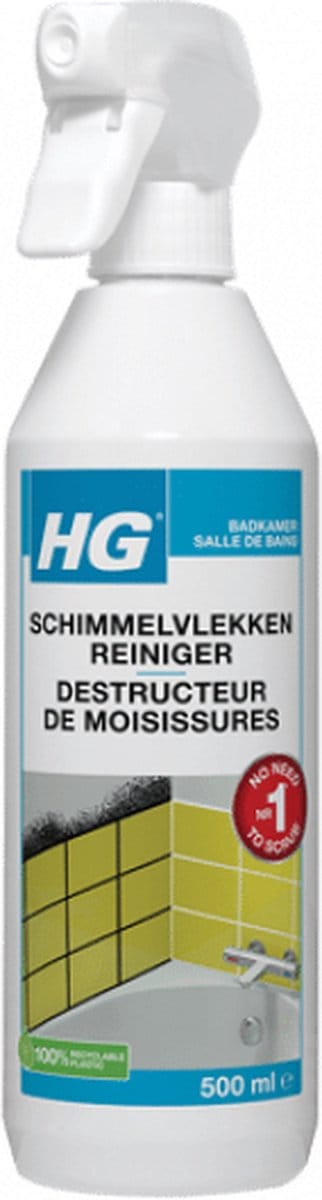 Hg Schimmelvlekkenreiniger Sanitair 500ml