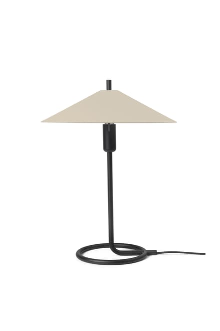 Ferm Living Filo Tafellamp vierkant - zwart/kasjmier