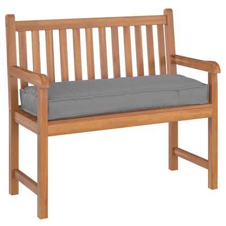 vidaXL - Kussen - Grijs - 110 - x - 40 - x - 8 - cm - Oxford - Stof