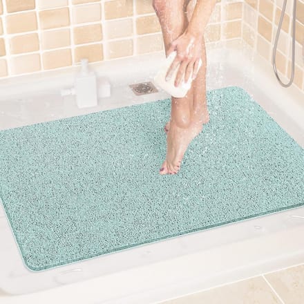 Douchemat Badmat - Antislipmat Vloermat - Veilig Douchen - Sneldrogend PVC - 61 x 81 cm - Groen